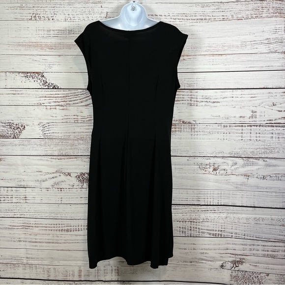 Dress Barn Black Sleeveless Evening Dress - Picture 4 of 10